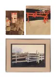 Untitled - Dupont Workmen by Robert L Weaver, watercolor on paper, sold Jun 2024