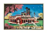 The Robert Lee Before the Race'- mid 20th century by Paul Blaine Henrie, oil on canvas, sold Jun 2024