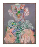 Gene - 1983 by Robert Beauchamp, oil on canvas, sold Jun 2024