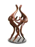 Unity by Larry Young, bronze, sold Jun 2024