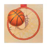 Rim Shot by Thomas 'Tr' Colletta, oil on canvas, sold Jun 2024