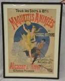 Poster by Jules Chéret, lithograph on paper, sold Dec 2018