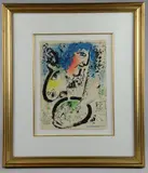 Self Portrait-Frontispiece by Marc Chagall, lithograph in colors on paper, sold Dec 2018