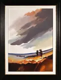Farm Landscape by Richard Rennie, oil on canvas, sold Jul 2021