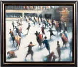 Untitled by Bill Jacklin, 2006, oil on canvas, sold Dec 2020
