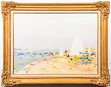 Untitled by Gaston Sebire, oil on canvas, sold Feb 2021