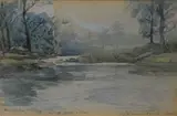 Untitled by Lamorna Birch, 1948, watercolour, sold Nov 2025