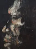 Combat Zone by M.J Rollins, oil on canvas, sold Nov 2025