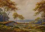 Untitled by Tom Whitehead, watercolour, sold Nov 2025