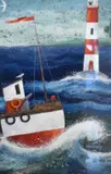 Untitled by Peter Adderley, oil, sold Nov 2025
