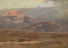 Untitled by Alexander Kellock Brown, Oil on canvas, sold Oct 2025