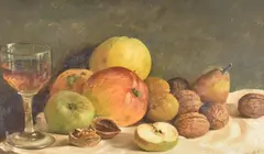 Untitled by E Coulthorne, 1837, oil on board, sold Oct 2025
