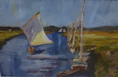 After Seago by Diana T, oil, sold Oct 2025