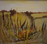 Untitled by George Craig Spence, oil on board, sold Aug 2025