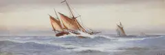 Untitled by G. Miller, watercolour, sold Aug 2025