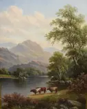 Untitled by Daniel H. Winder, 1903, oil on canvas, sold Jul 2025
