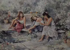 Dreams by Gordon King, pencil, sold Jun 2025