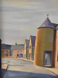 Untitled by D.G Sparling, oil on board, sold May 2025