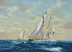 Elise by Edward D. Walker, oil on canvas, sold May 2025