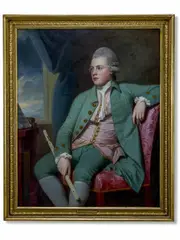 Portrait of francis lind (1752/3-1840) by George Romney, Oil on canvas, sold Nov 2025