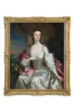 Portrait of a lady by John Vanderbank, 1739, Oil on canvas, sold Nov 2025