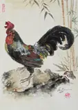 Untitled by Lee Man Fong, watercolour on paper, sold Nov 2025
