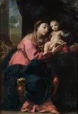 The madonna and child by Teresa Muratori Moneta, Oil on canvas, sold Nov 2025