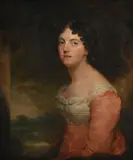 Portrait a catherine lucy, lady stanhope by Martin Cregan, Oil on canvas, sold Nov 2025