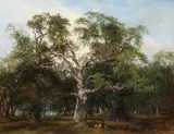 Forest of arden, warwickshire by Frederick Henry Henshaw, Oil on canvas, sold Nov 2025