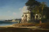 On the nile by William Wyld, Oil on canvas, sold Nov 2025