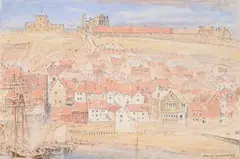 Whitby by Albert Goodwin, Watercolour, pen and ink, and bodycolour, sold Nov 2025