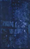 Blue print to paradise (after rf23i) by Andrew Pierre Har, 2019, Oil on canvas, sold Oct 2025