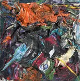 Untitled by Sally Heywood, 1993, Oil on canvas, sold Oct 2025
