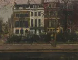 Cheyne walk, london by Robert Buhler, Oil on canvas, sold Oct 2025