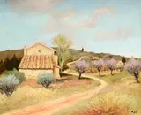 Le moulin de marc by Marcel Dyf, 1982, Oil on canvas, sold Oct 2025