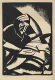 The philosopher by Jacob Kramer, Lithograph, sold Oct 2025