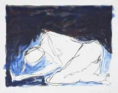 No time for love by Tracey Emin, 2020, Lithograph, sold Oct 2025