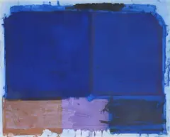 Vigil by John Hoyland, Etching and aquatint printed in colours, sold Oct 2025