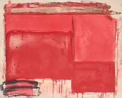 Tembi (from new york suite) by John Hoyland, Etching and aquatint printed in colours, sold Oct 2025