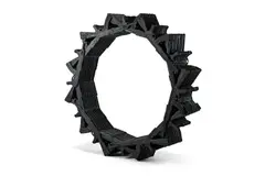 Revolution ii by Michele Mathison, 2015, sculpture, sold Oct 2025