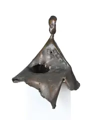 Figure cloaked by Philip Turner, Bronze Height, sold Oct 2025