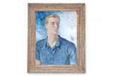 Portrait of vincent paravicini by Glyn Warren Philpot, Oil on canvas, sold Oct 2025