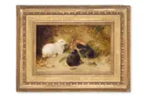 Untitled by Charles James Lewis, Oil on board, sold Oct 2025