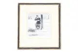 Woman sitting in a park by Lucien Pissarro, Charcoal, sold Oct 2025