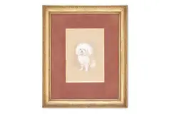 Le chien by Eugène Lambert, Chalk and pencil, sold Oct 2025