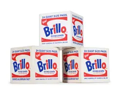 BRILLO BOX by Andy Warhol, print (other), sold Oct 2025
