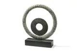 'cycles x' sculpture; 2015 by Philip Hearsey, bronze, sold Oct 2025