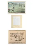 Untitled by John Tenniel, Pencil on paper, sold Aug 2025