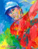Portrait of Paul Azinger by LeRoy Neiman, oil on canvas, offered Jun 2014
