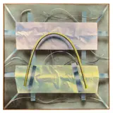Cut-Out #32 by Masoud Yasami, 1982, Acrylic on canvas, offered Mar 2024